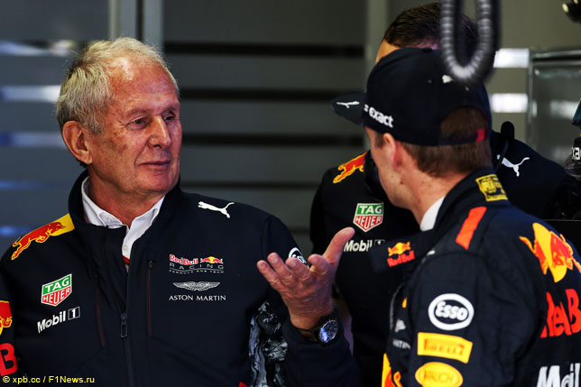 Хельмут Марко и Макс Ферстаппен