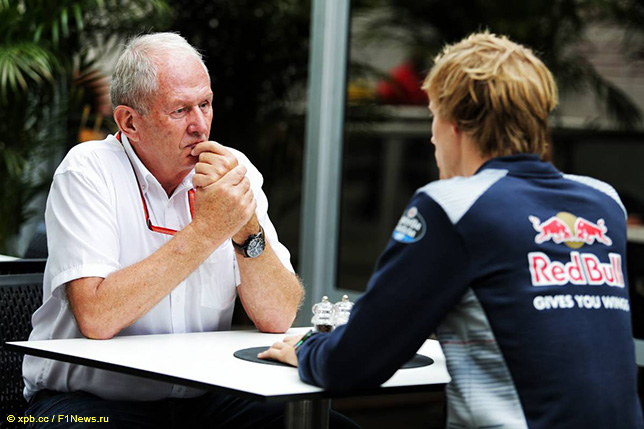 Хельмут Марко и Брендон Хартли