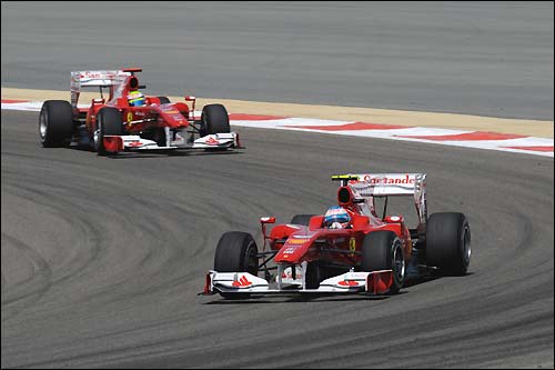 Фернандо Алонсо и Фелипе Масса