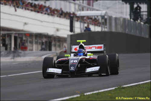 Николай Марценко на трассе Хунгароринг