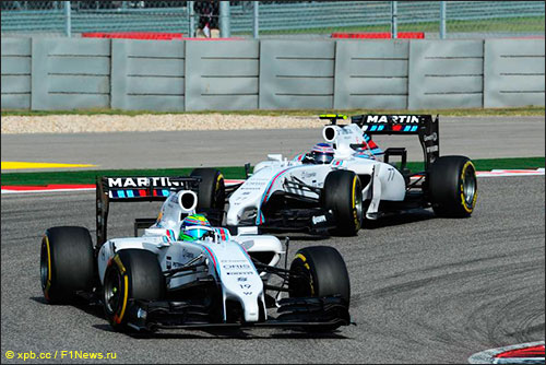 Фелипе Масса и Валттери Боттас