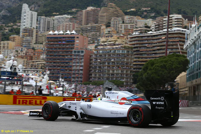 Фелипе Масса на Гран При Монако (2014 год)