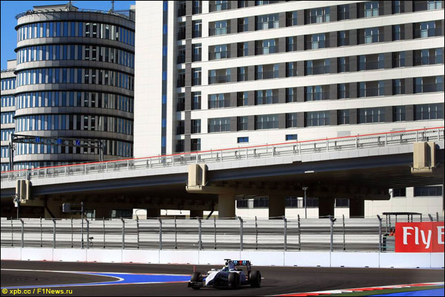 Фелипе Масса на прошлогоднем Гран При России