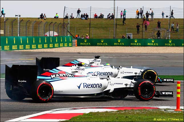 Валттери Боттас и Фелипе Масса