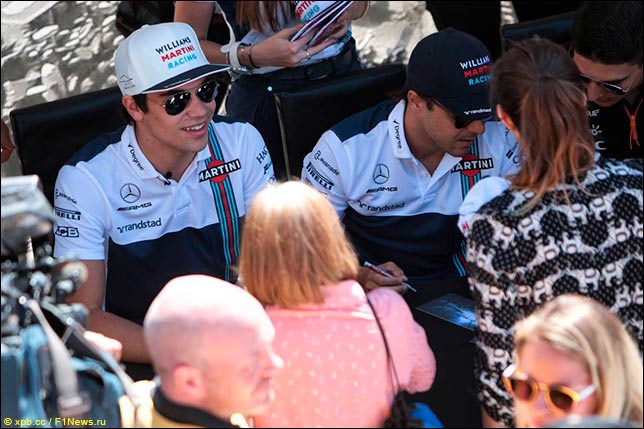 Лэнс Стролл и Фелипе Масса