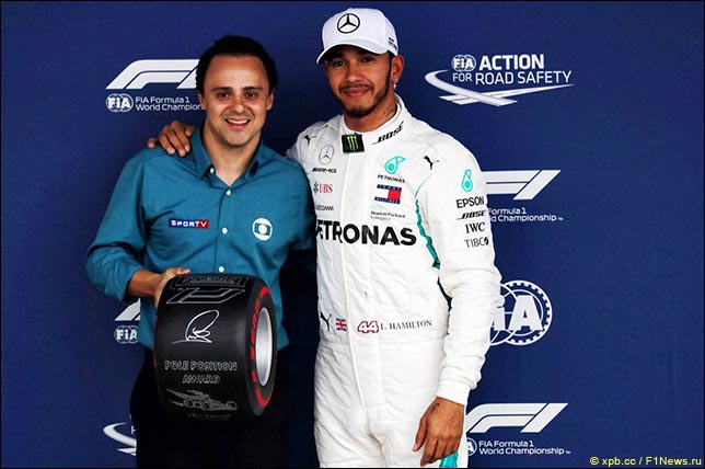 Фелипе Масса и Льюис Хэмилтон