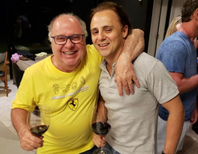 Фелипе Масса (справа) и его отец, фото из социальных сетей