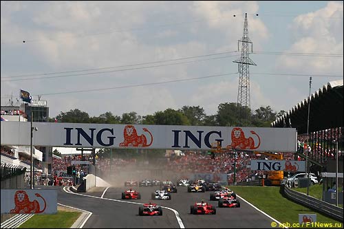 Старт Гран При Венгрии