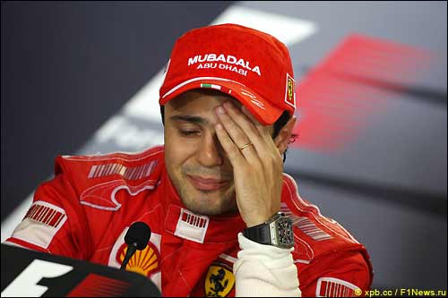 Фелипе Масса после Гран При Бразилии