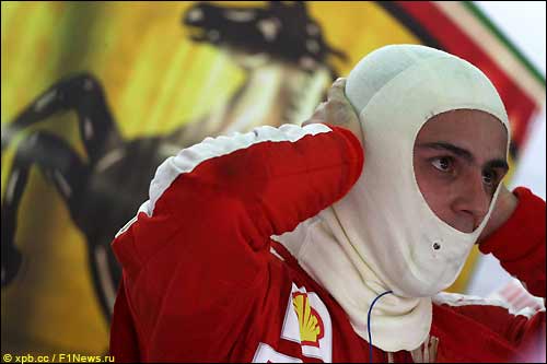 Фелипе Масса во время квалификации в Сепанге