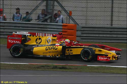 Роберт Кубица и Фелипе Масса