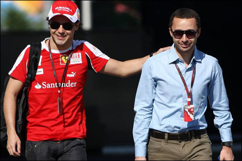 Николя Тодт (справа) и Фелипе Масса