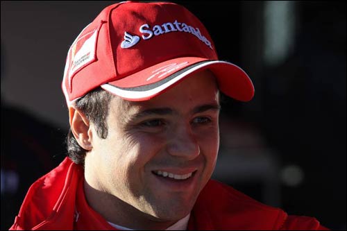 Фелипе Масса на тестах в Хересе