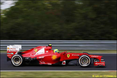 Фелипе Масса на Гран При Венгрии