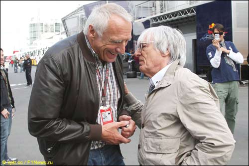 Дитер Матешиц и Берни Экклстоун