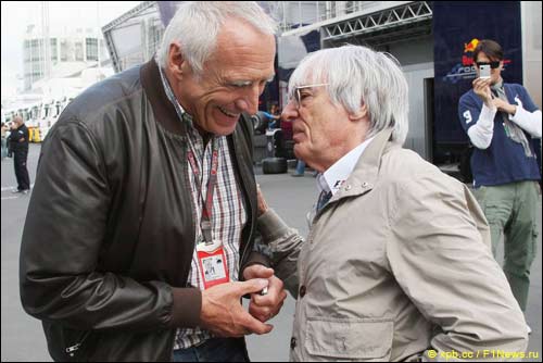 Дитер Матешиц и Берни Экклстоун