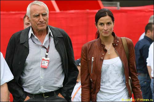 Дитрих Матешиц и его подруга Марион Файхтнер