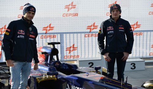 Карлос Сайнс-младший и Макс Ферстаппен