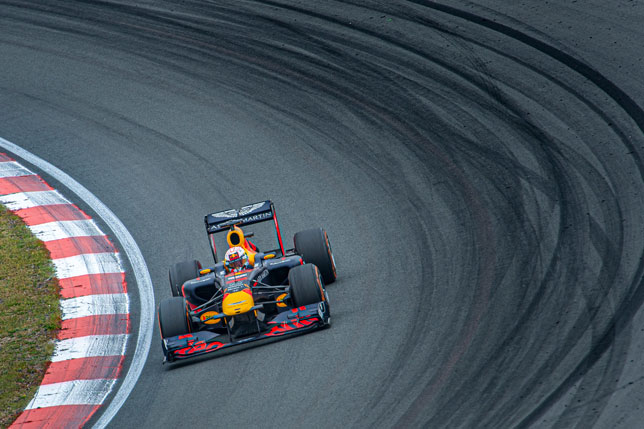 Макс Ферстаппен на трассе Зандфорт. Фото: Red Bull Content Pool