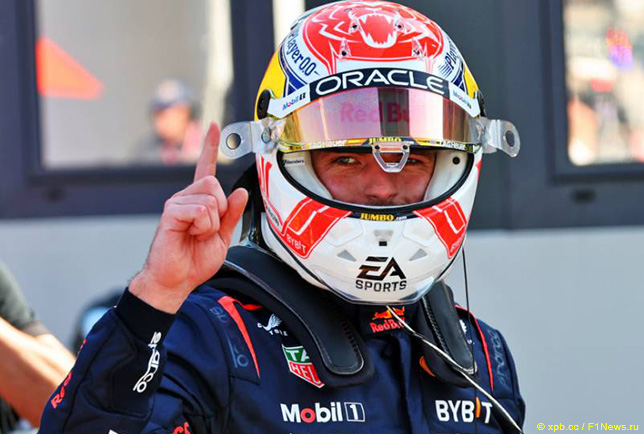 Макс Ферстаппен, победитель квалификации в Монако