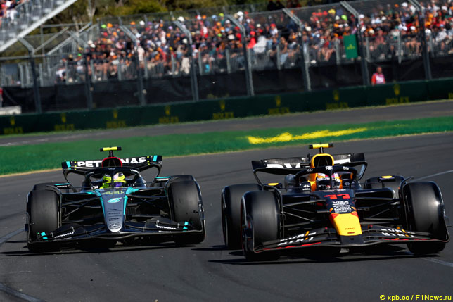 Борьба Льюиса Хэмилтона и Серхио Переса