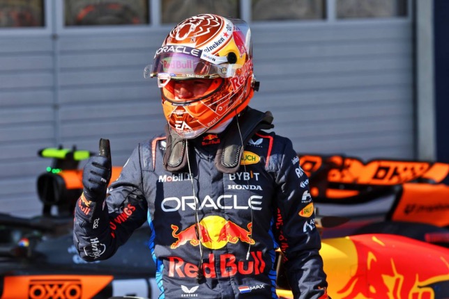 Макс Ферстаппен – победитель квалификации к спринту, фото XPB