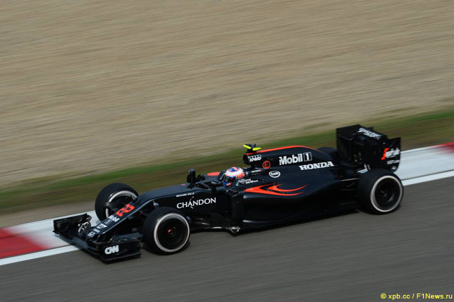 Дженсон Баттон в Гран При Китая