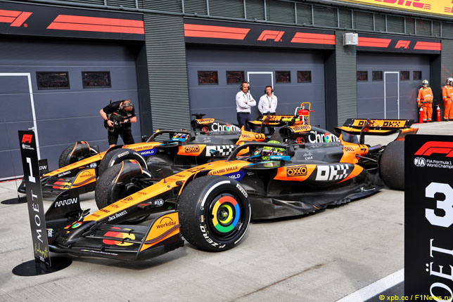 Ландо Норрис и Оскар Пиастри