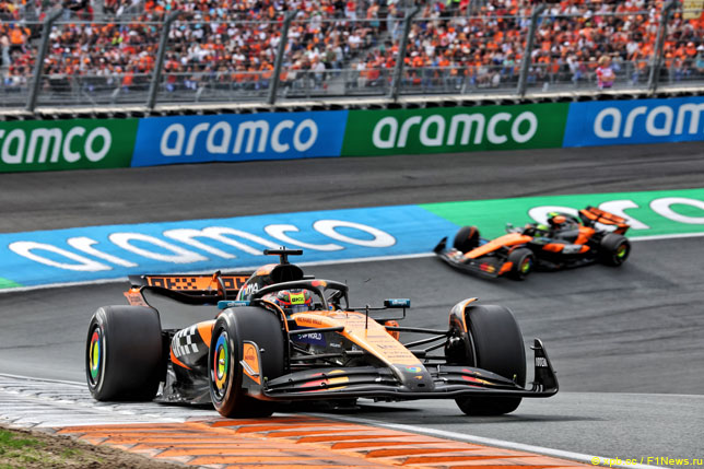 Оскар Пиастри и Ландо Норрис