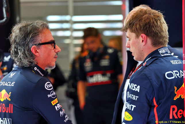 Лоран Мекис и Макс Ферстаппен