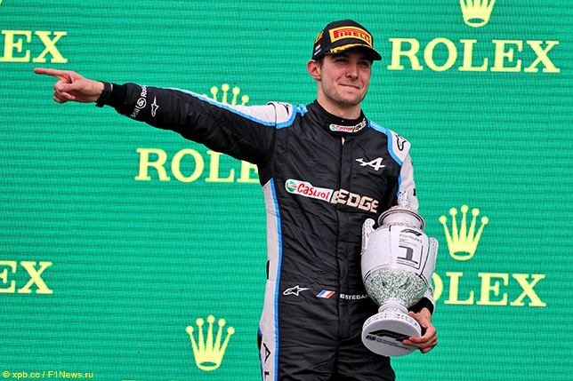 Эстебан Окон – победитель Гран При Венгрии