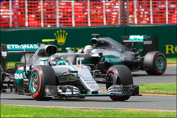Росберг и Хэмилтон