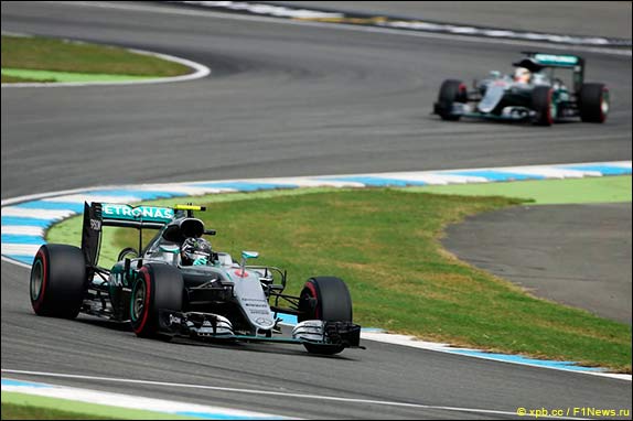 Нико Росберг и Льюис Хэмилтон