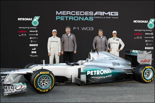 Презентация Mercedes W03