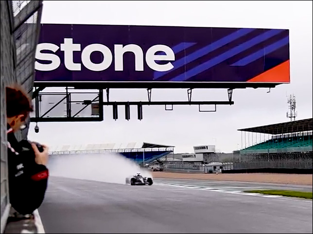 Обкатка Mercedes W14