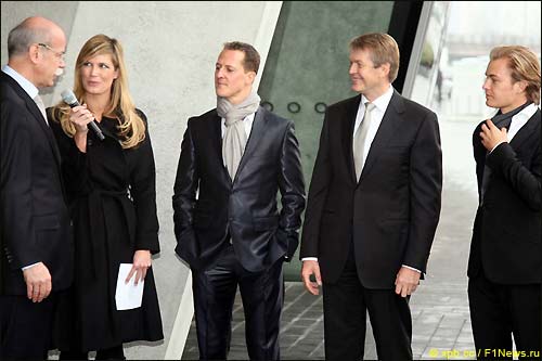 Дитер Цетше, Михаэль Шумахер и Нико Росберг