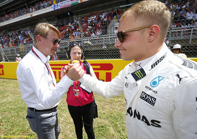 Мика Хаккинен и Валттери Боттас