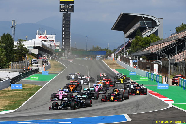 Старт Гран При Испании