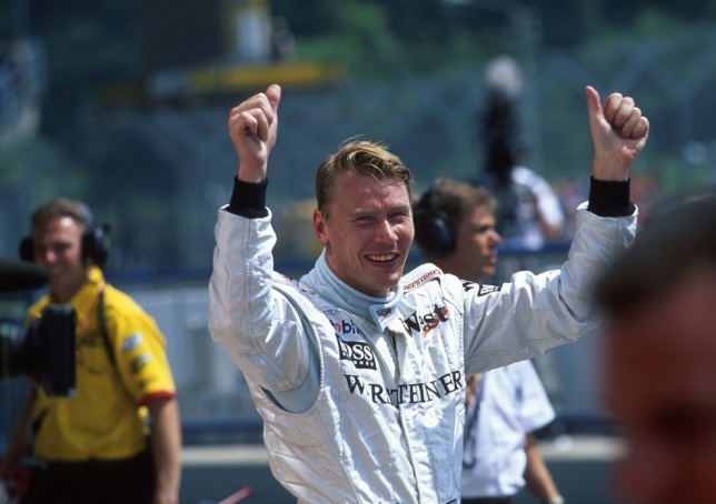 Мика Хаккинен в Имоле, 199 год, фото HochZwei