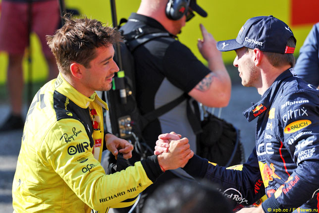 Шарль Леклер и Макс Ферстаппен