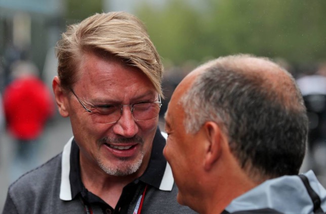 Мика Хаккинен и Фредерик Вассёр, фото XPB