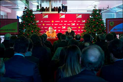 Пресс-конференция Ferrari