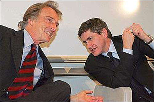 Лука ди Монтедземоло и Джанни Алеманно