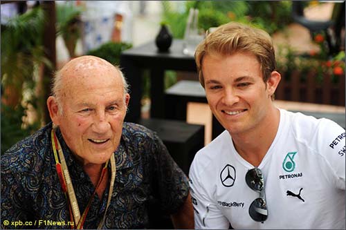 Стирлинг Мосс и Нико Росберг