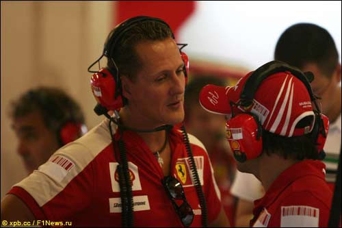 Абу-Даби. Михаэль Шумахер