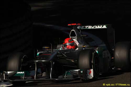 Монца. Пятница. Михаэль Шумахер