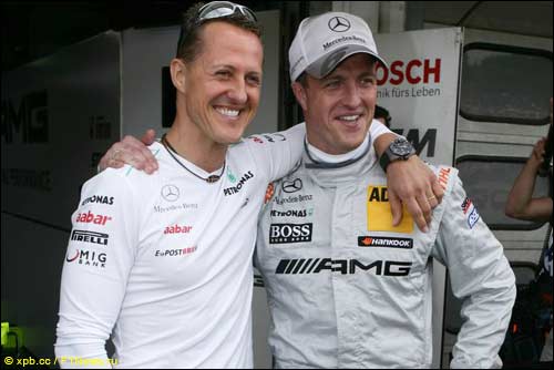 Михаэль и Ральф Шумахеры