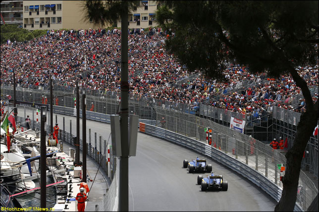 Фелипе Наср и Маркус Эриксон на Гран При Монако