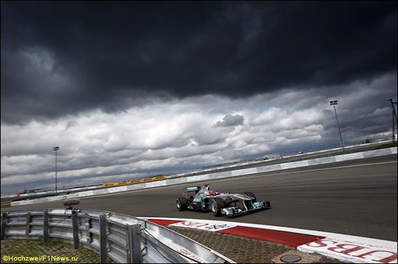 Михаэль Шумахер на Нюрбургринге в 2011-м