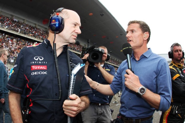 Эдриан Ньюи и Дэвид Култхард на Гран При Китая 2012 года,  фото XPB